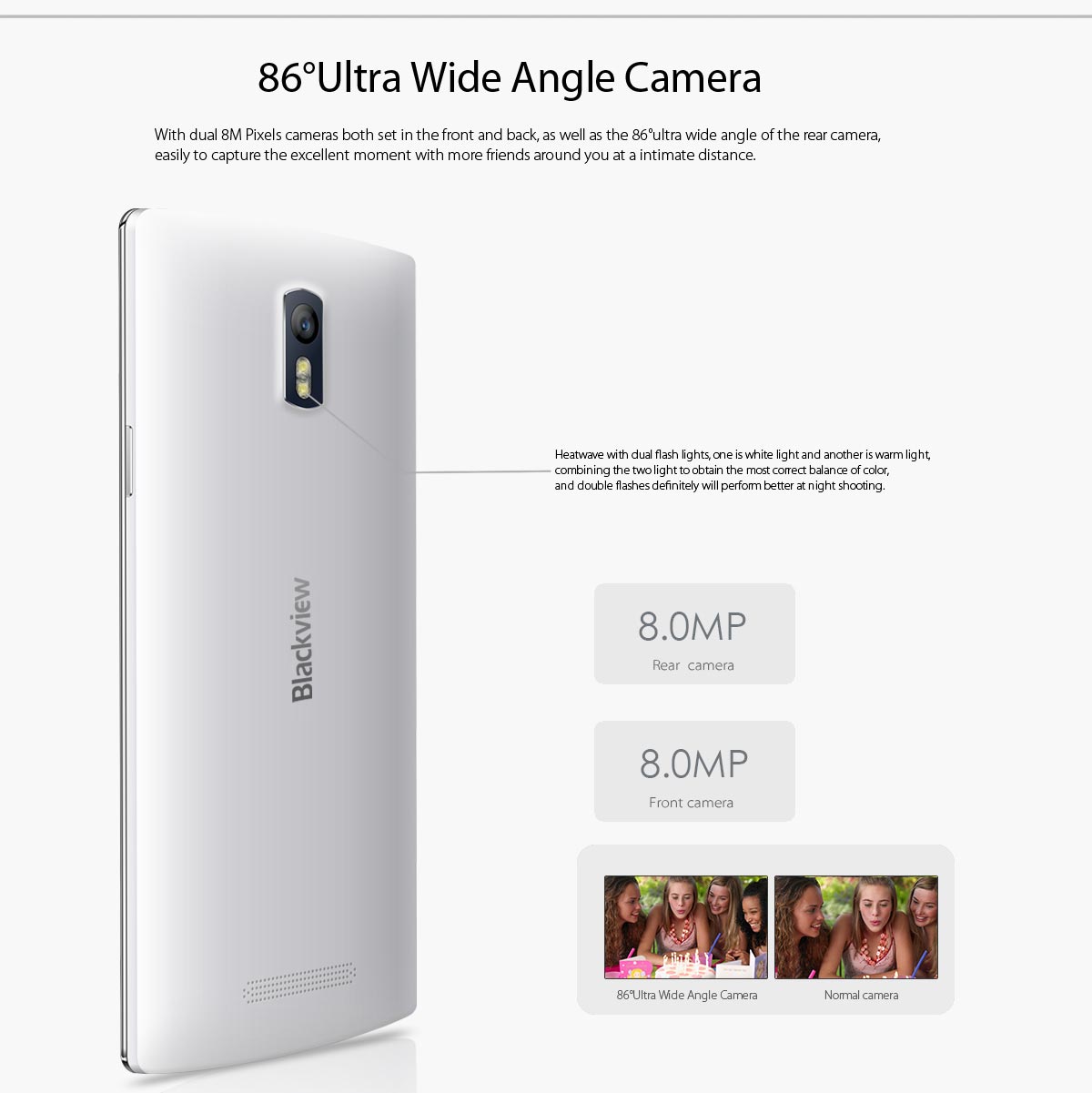 ultra wide angle Камера